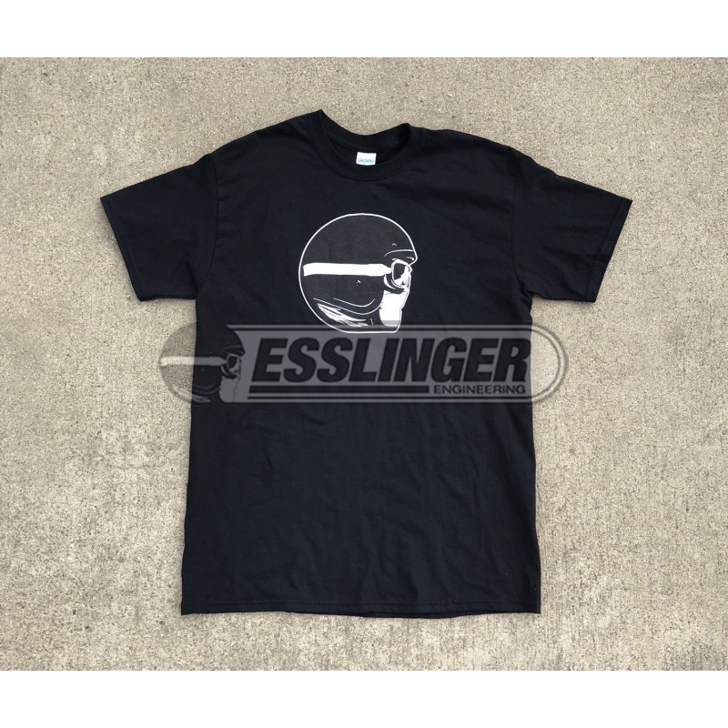 Esslinger Mens Black Logo T-shirt