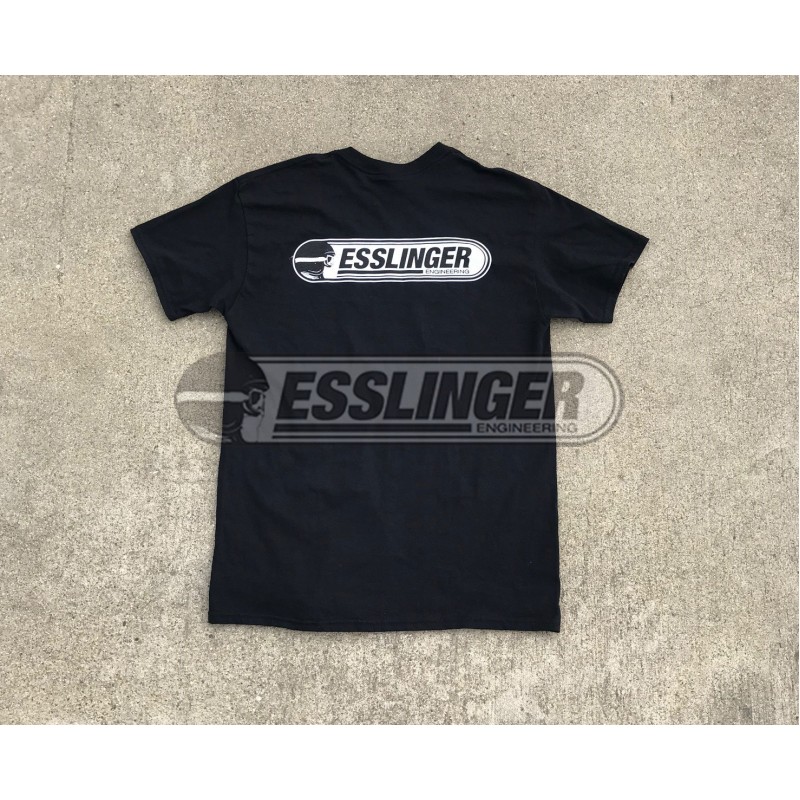 Esslinger Mens Black Logo T-shirt