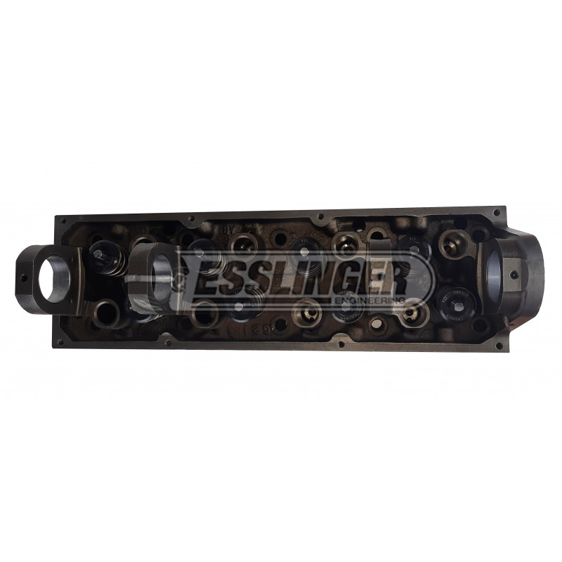 CNC Ported Iron Closed Chamber D-port Head