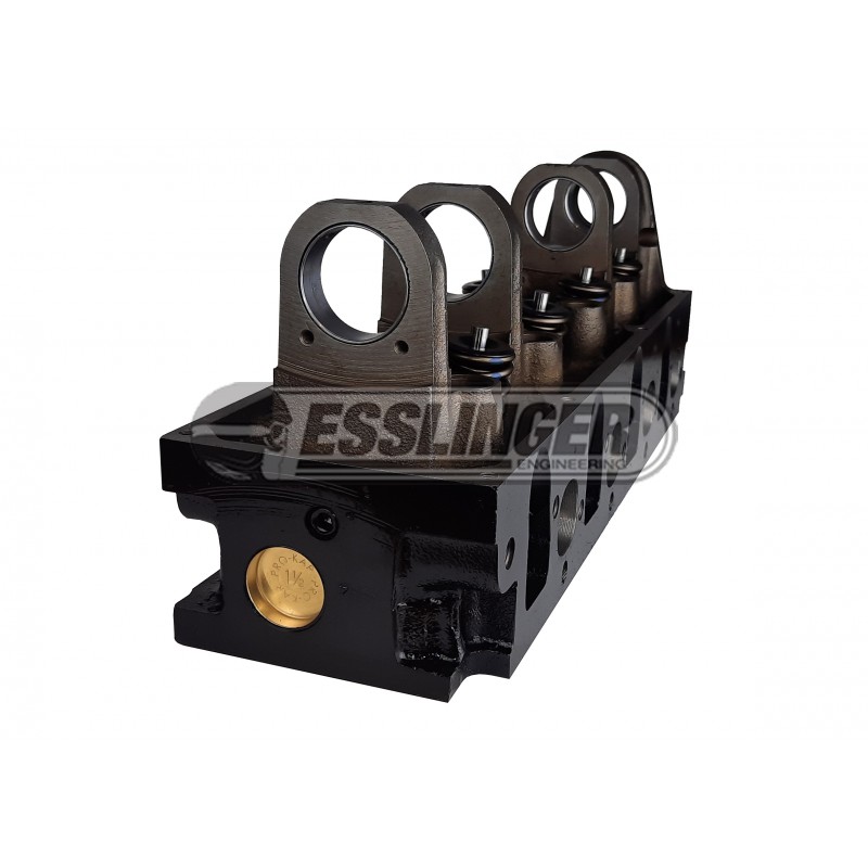 CNC Ported Iron Closed Chamber D-port Head