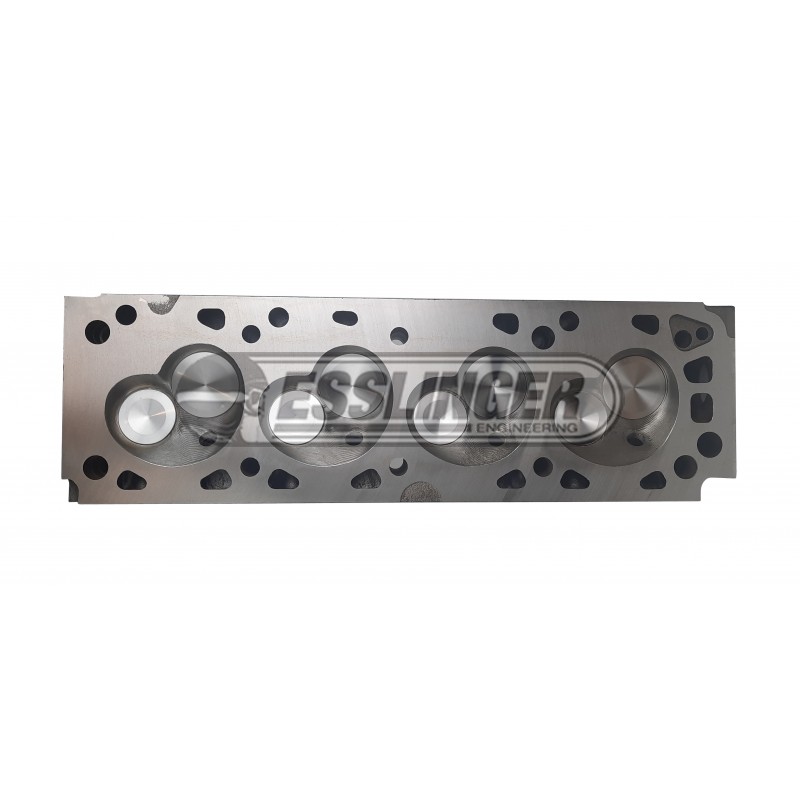 CNC Ported Iron Closed Chamber D-port Head