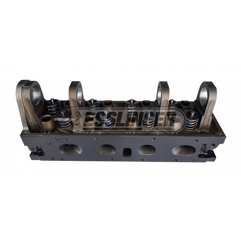 CNC Ported Iron Closed Chamber D-port Head