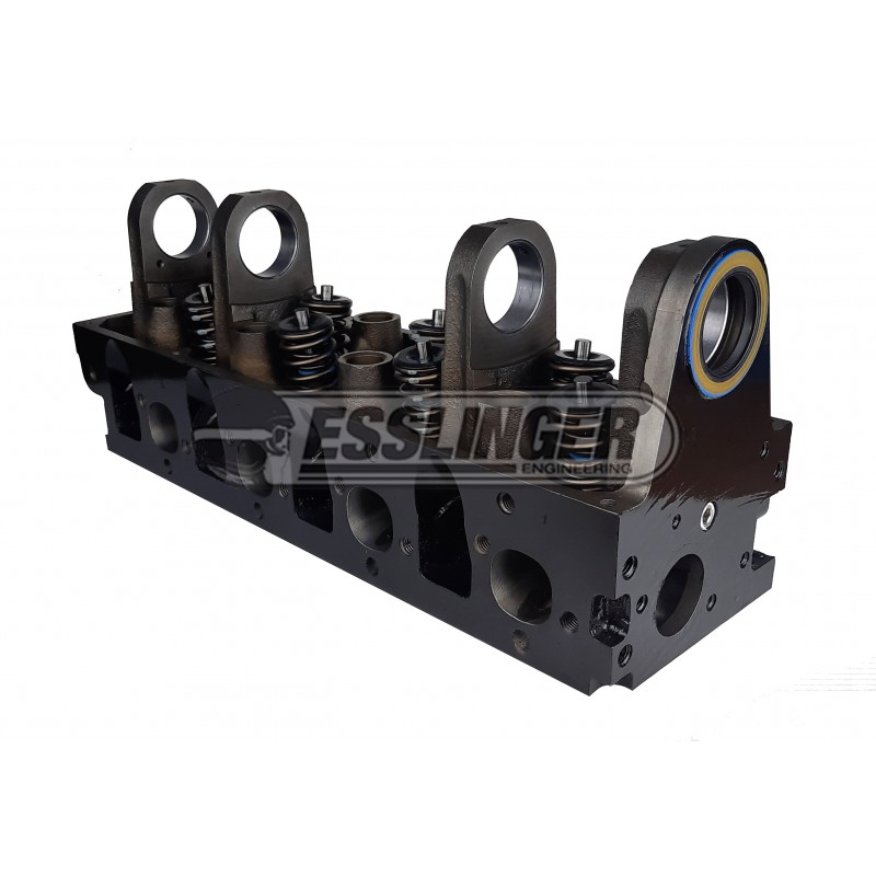 CNC Ported Iron Closed Chamber D-port Head