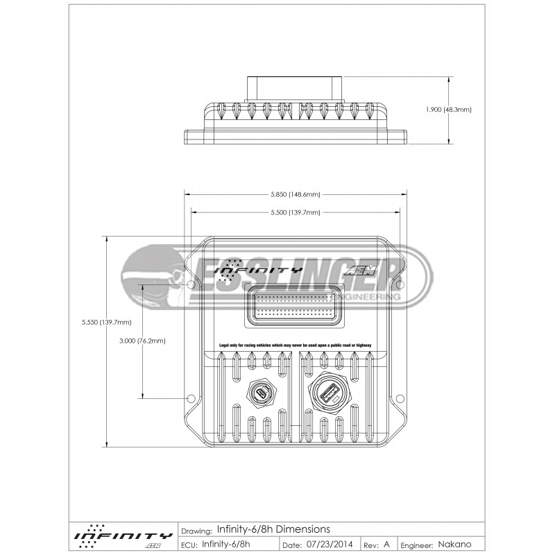 AEM Electronics Infinity 508 ECU