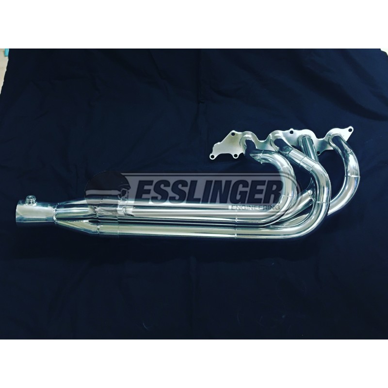Ford Duratec Stockcar Header - Silver