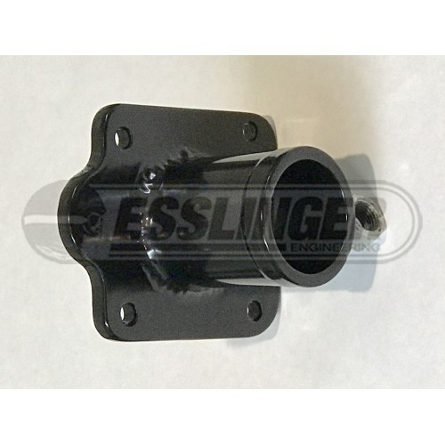 Black Aluminum 1.5" Water Inlet Housing